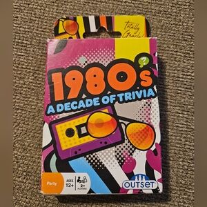 1980's A Decade of Trivia card game by Outset Media complete